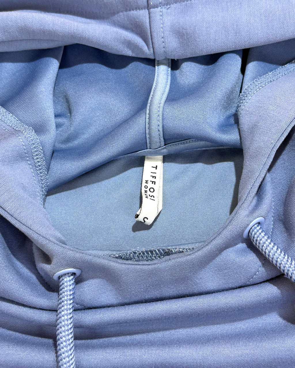 Tiffosi Vibrant Blue Hooded Sweater Size S