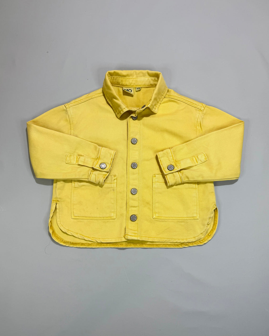 Modalfa Children's Yellow Denim Jacket Size 5 Years