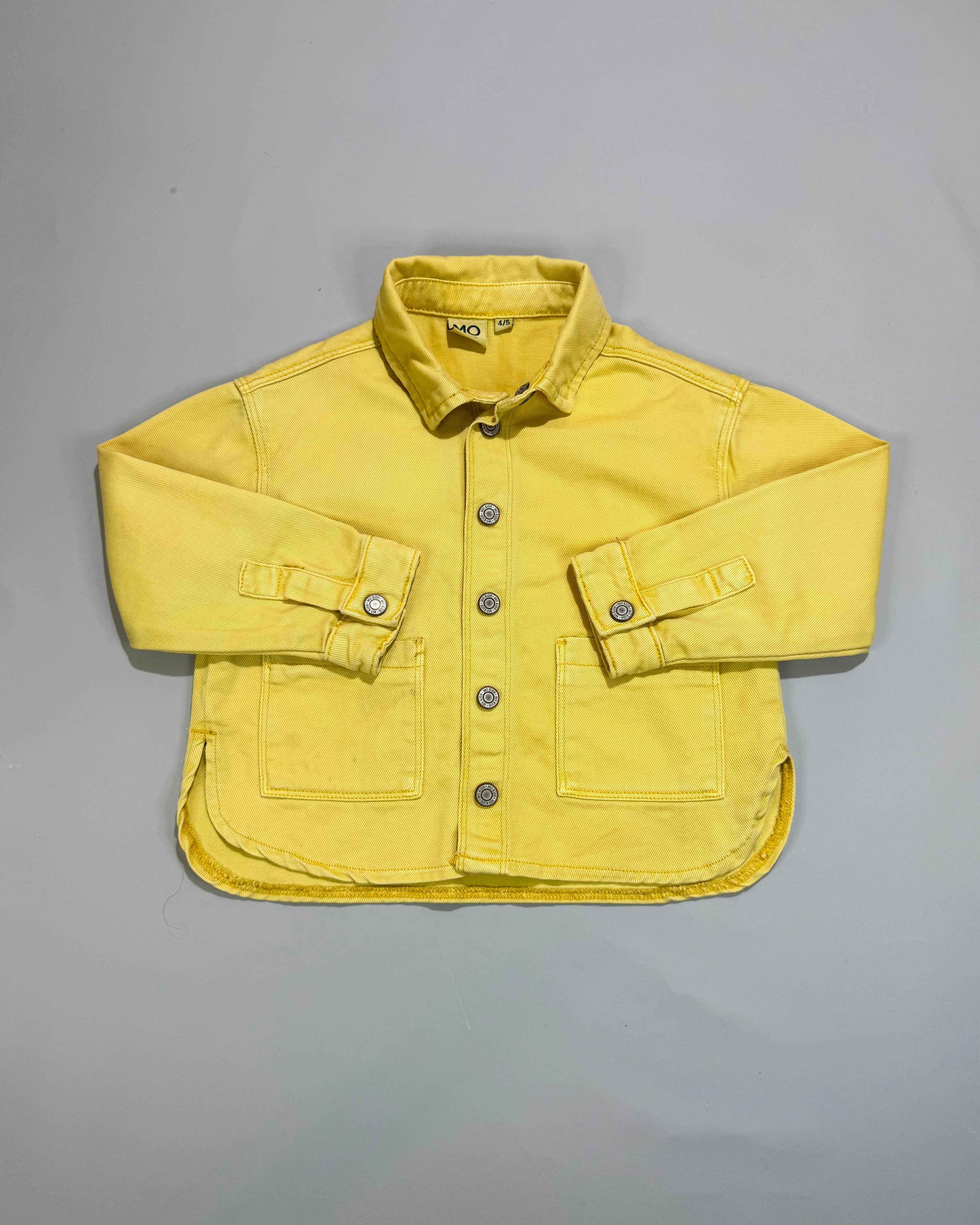 Modalfa Children's Yellow Denim Jacket Size 5 Years
