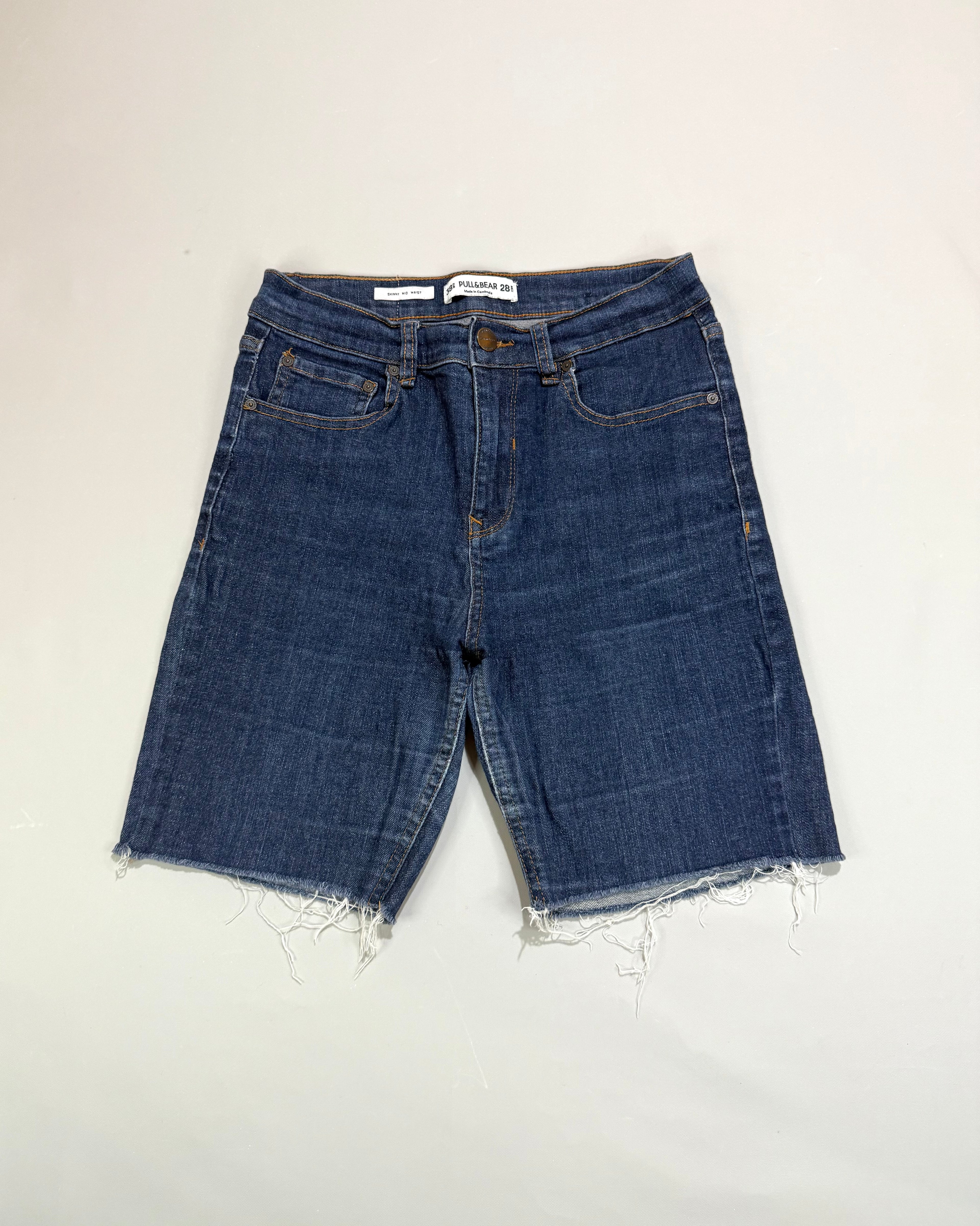 Pull & Bear Dark Blue Shorts S