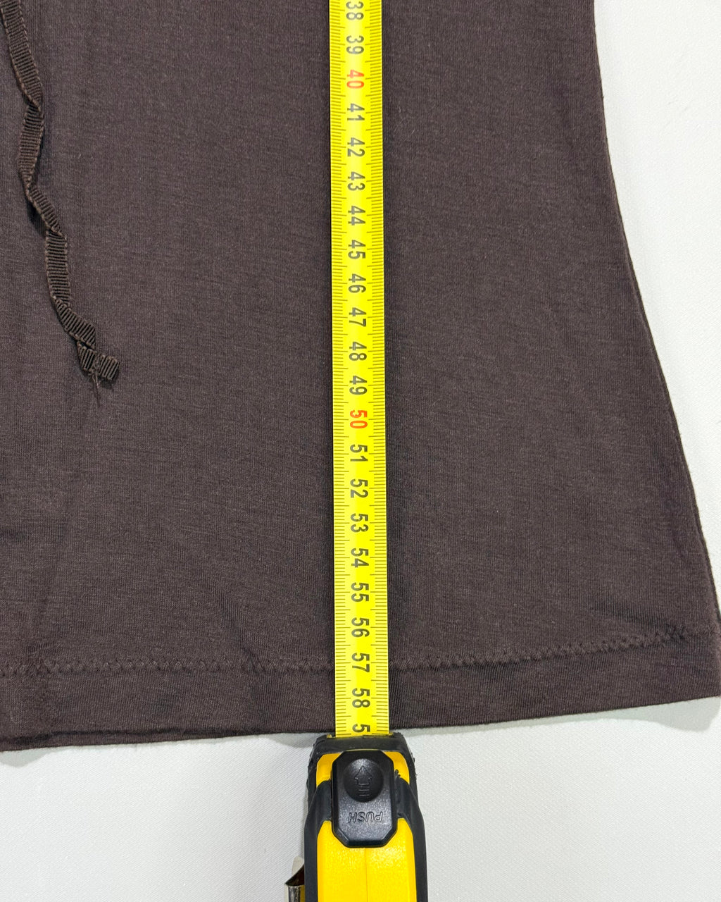Mango Brown Top / Vest with Wide Straps