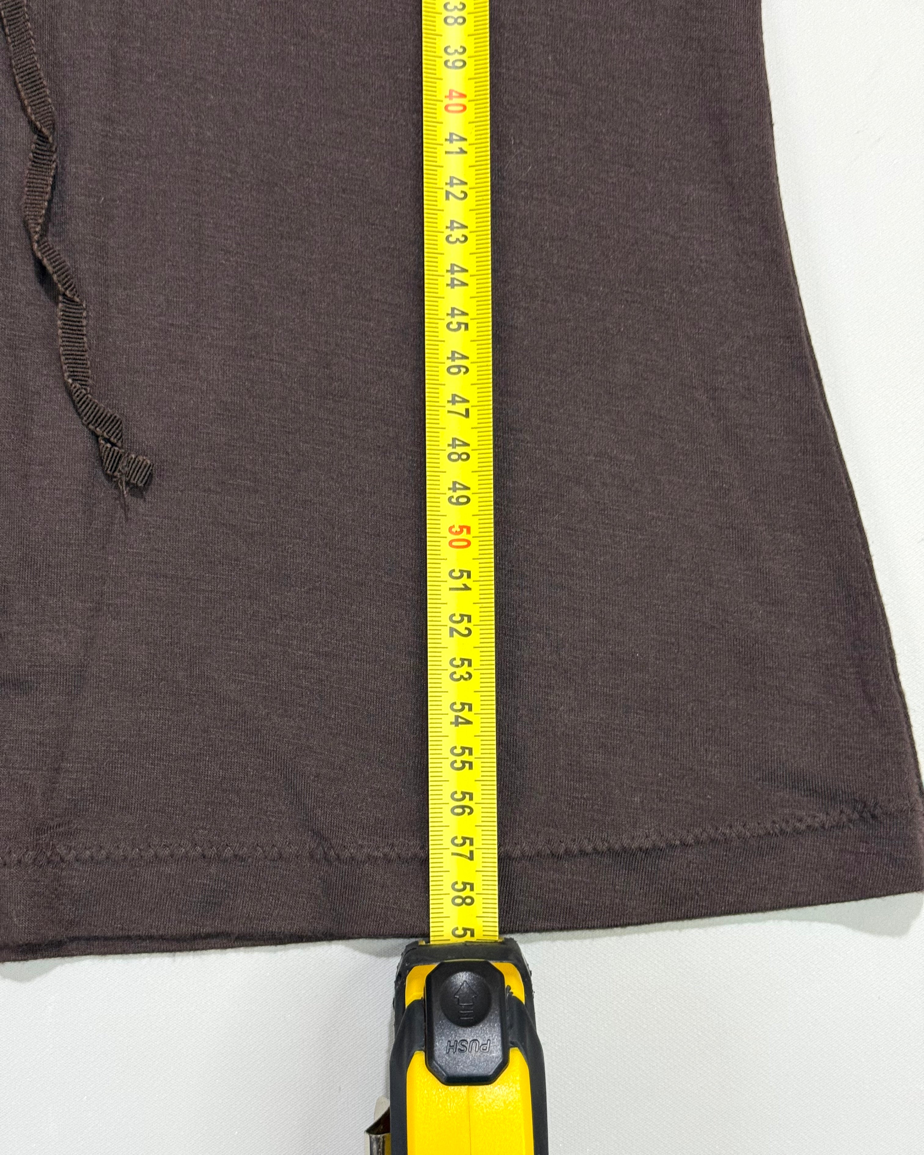 Mango Brown Top / Vest with Wide Straps Size L