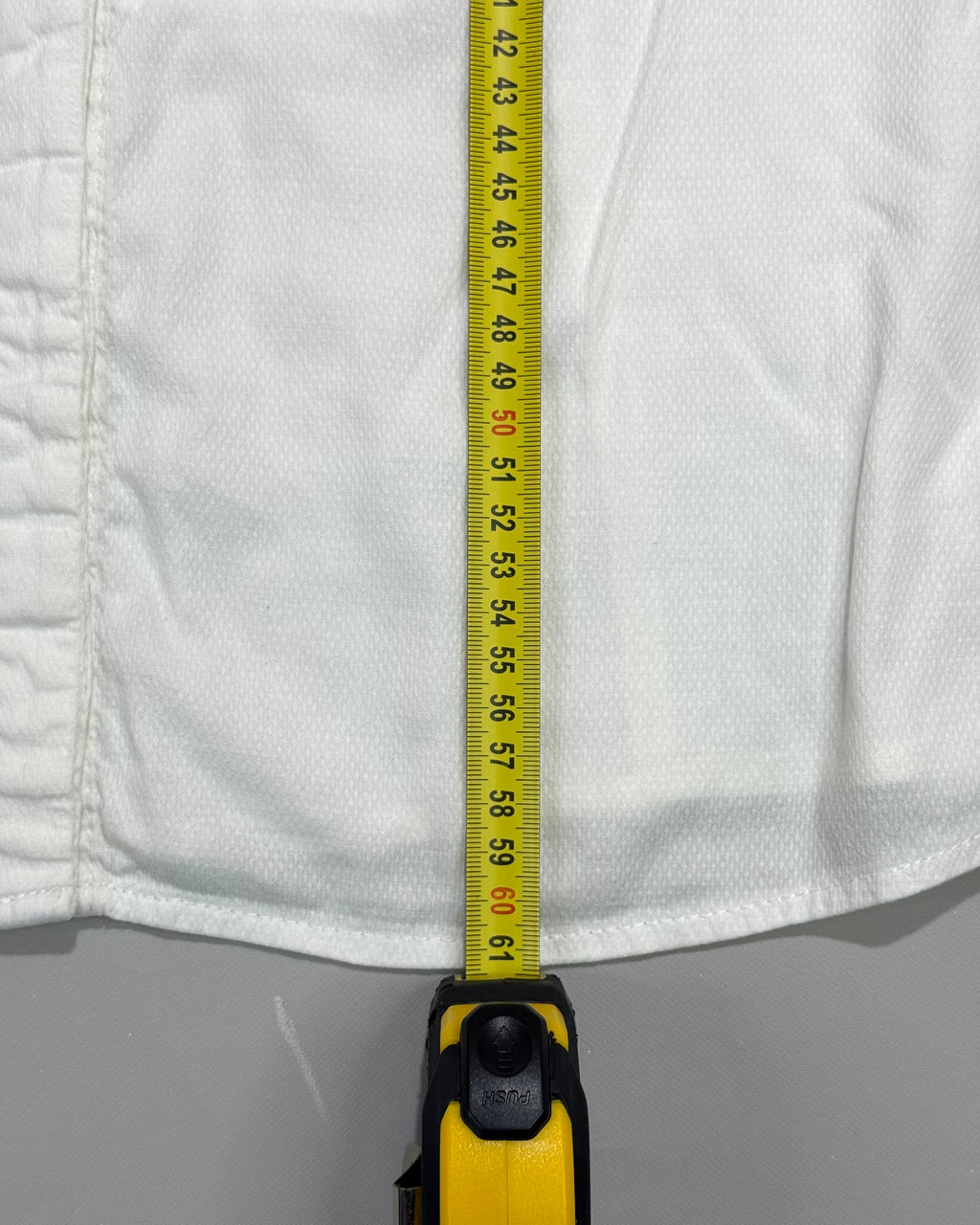 Mango White Short Sleeve Shirt Size M