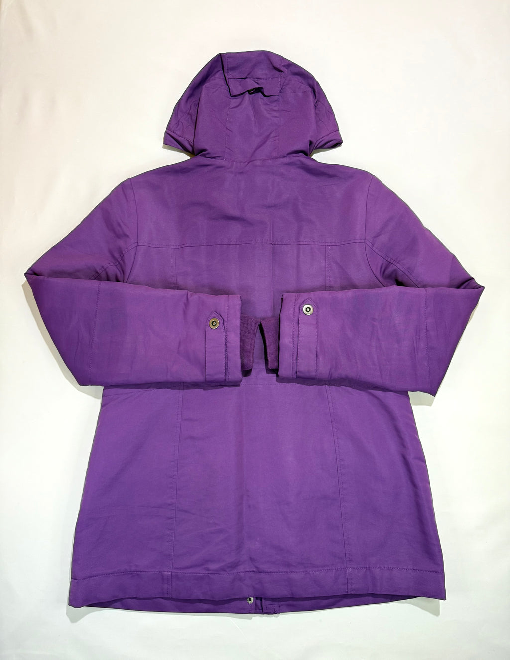 Ellos Vintage Purple Windbreaker Jacket / Parka Size L