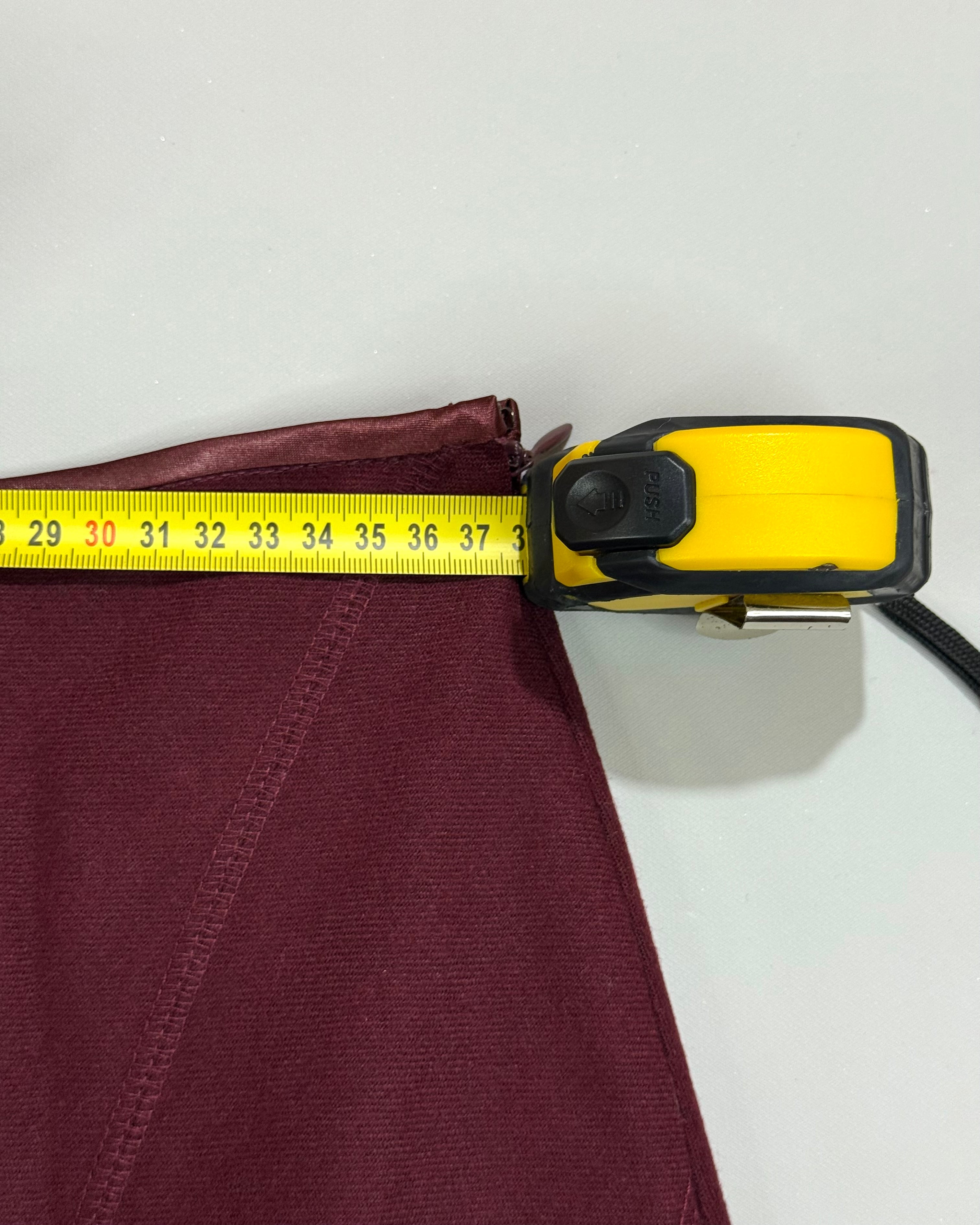 Bordeaux Midi Skirt Size M