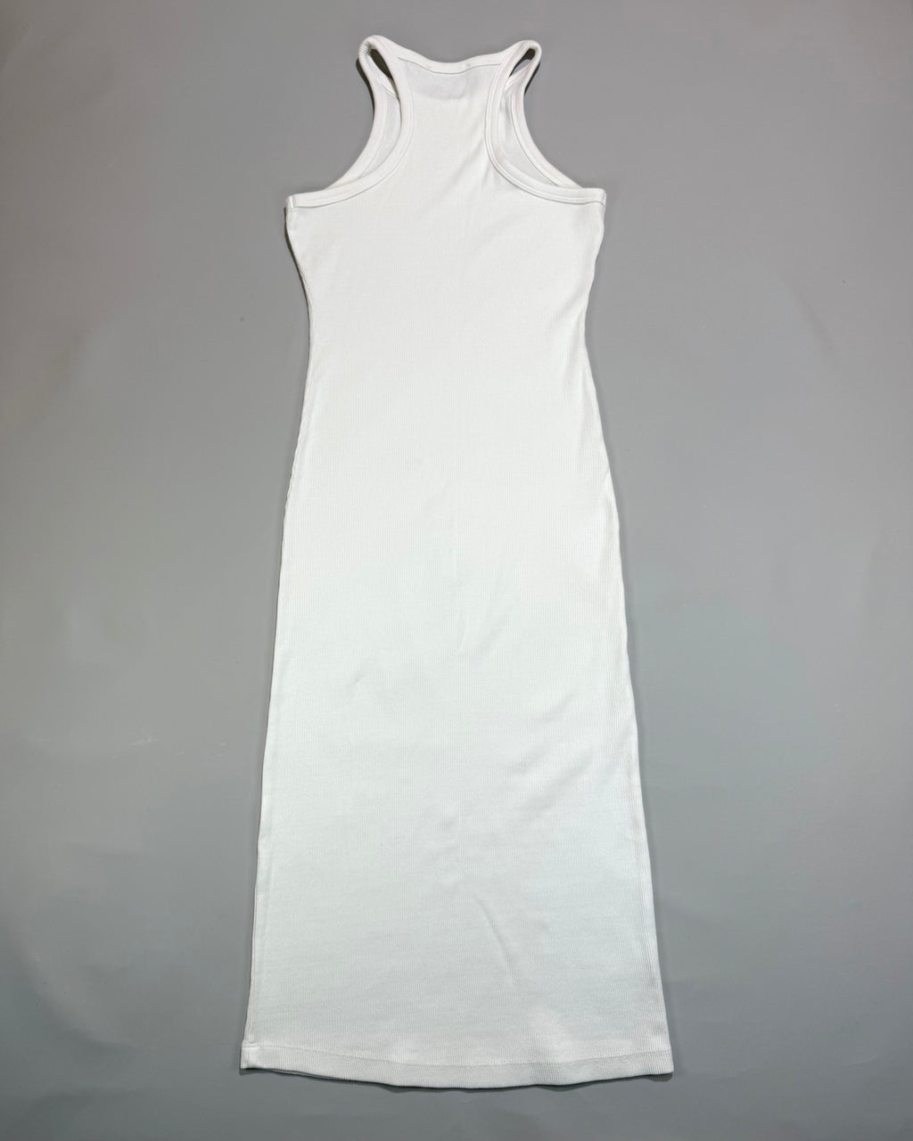 Zara White Minimalist Maxi Dress Size S