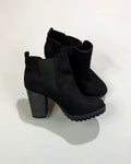 Bershka Black Ankle Boots Size 35