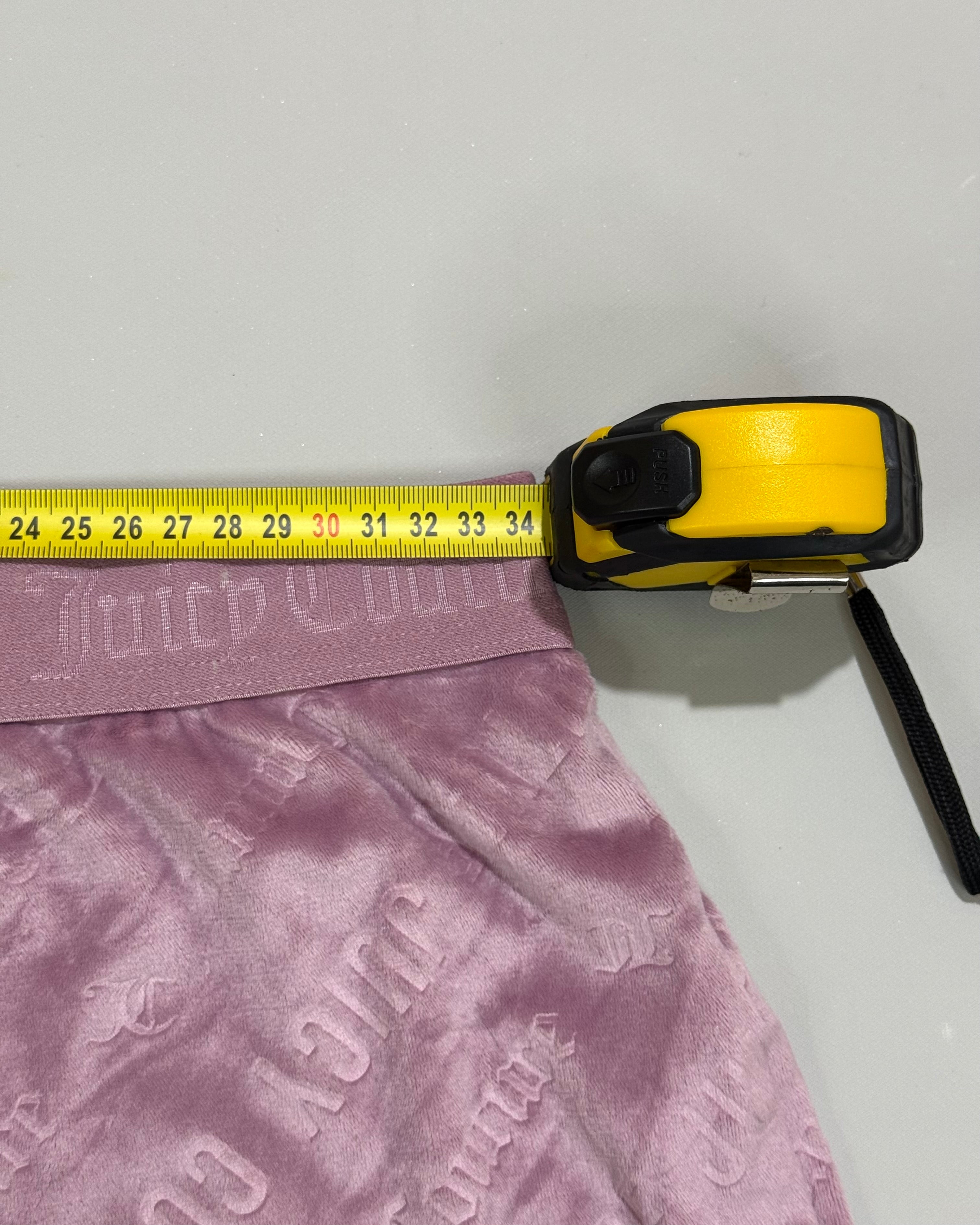 Juicy Couture Lilac Velvet Shorts Size S