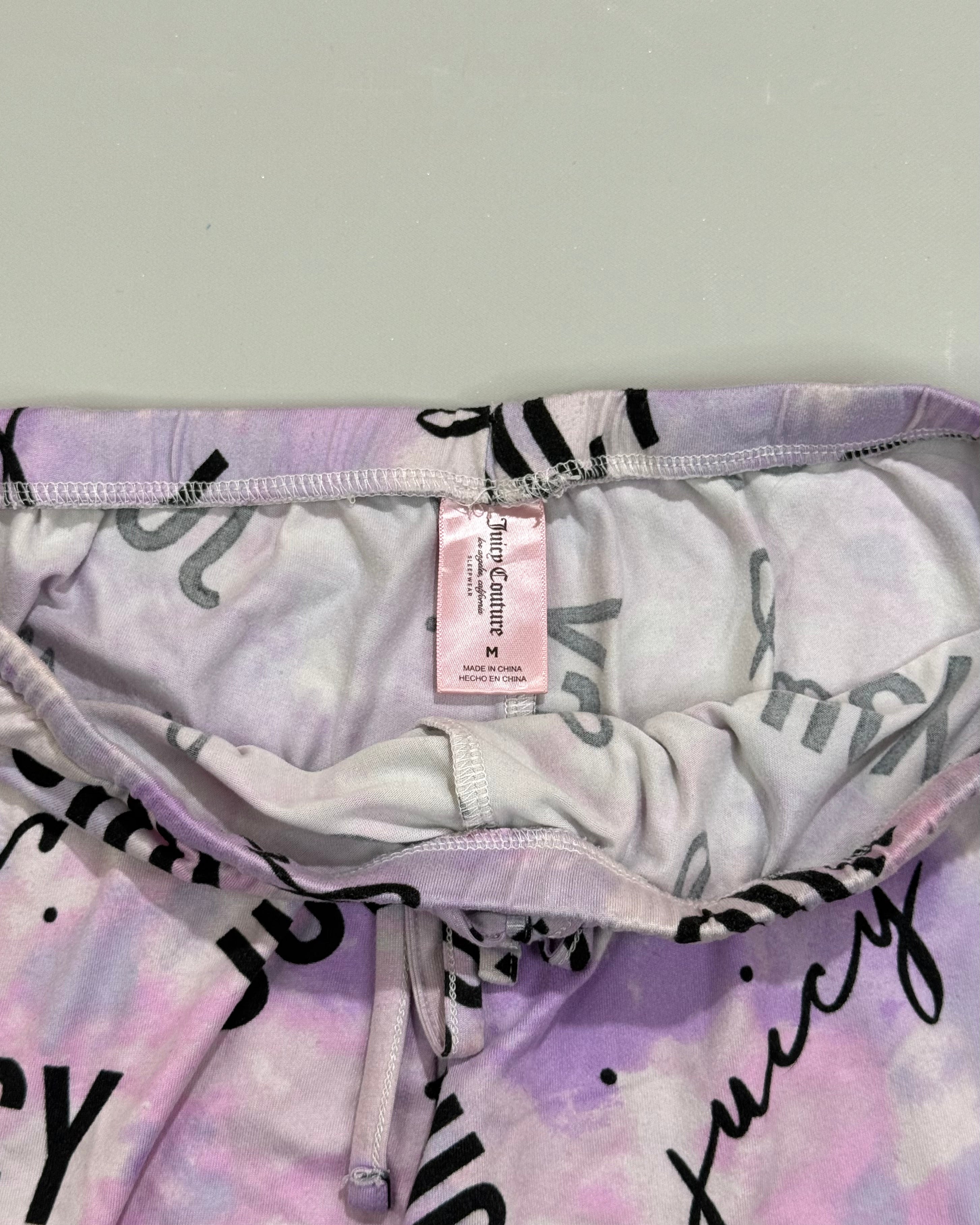 Juicy Couture Night Shorts Lilac Size M