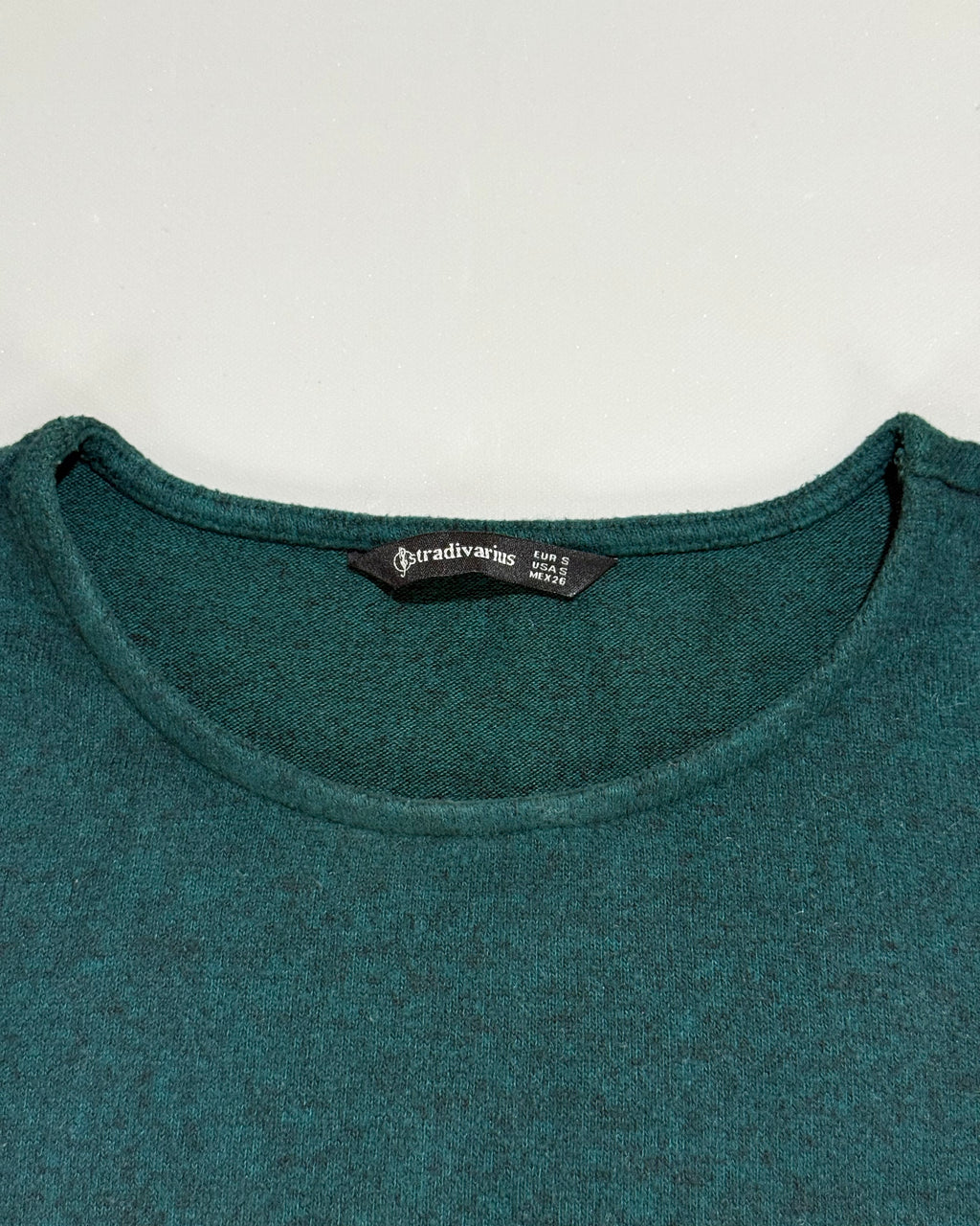 Stradivarius Green Mesh Dress S
