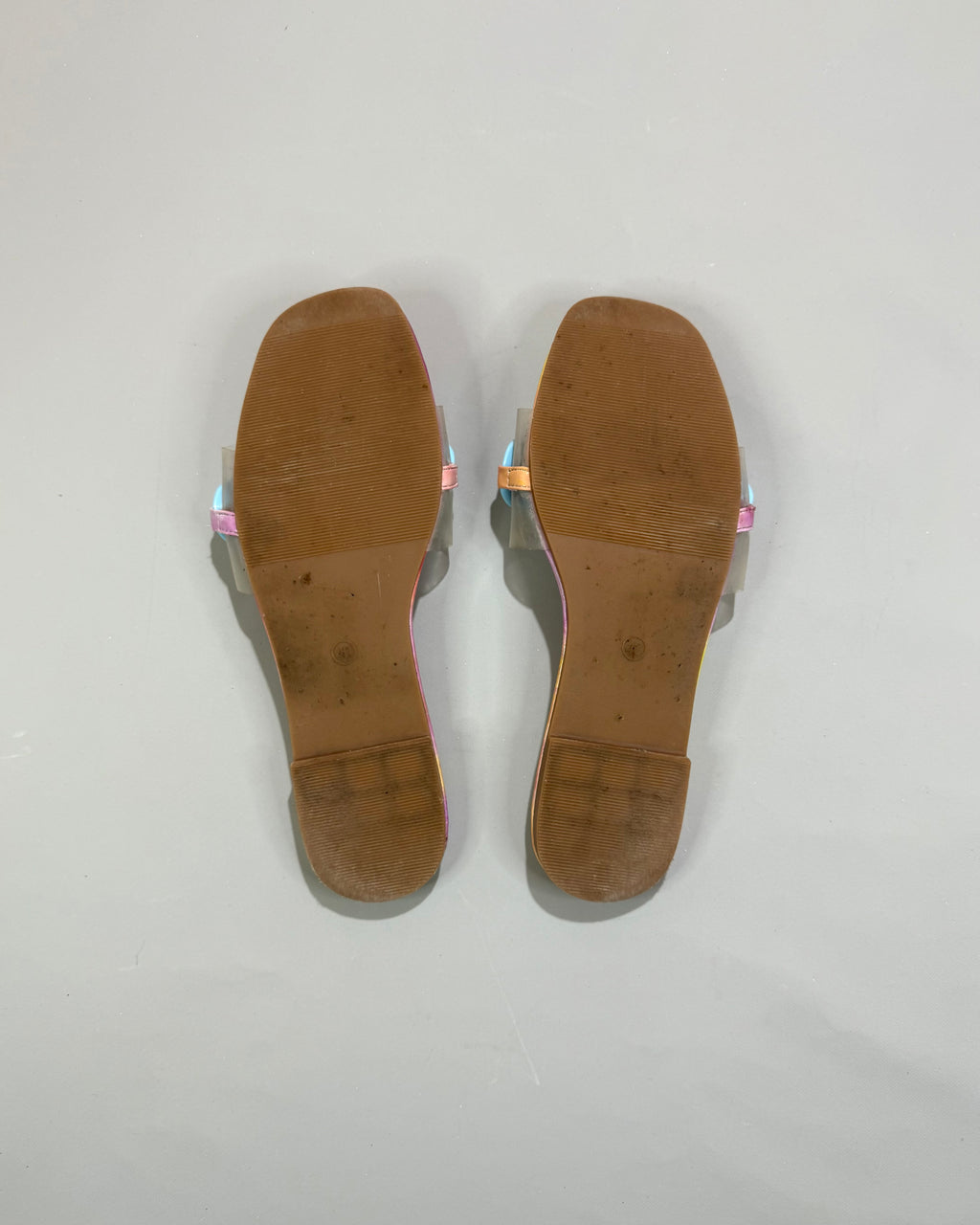 Etéreo Shoes Multicolor Flat Slides Size 40