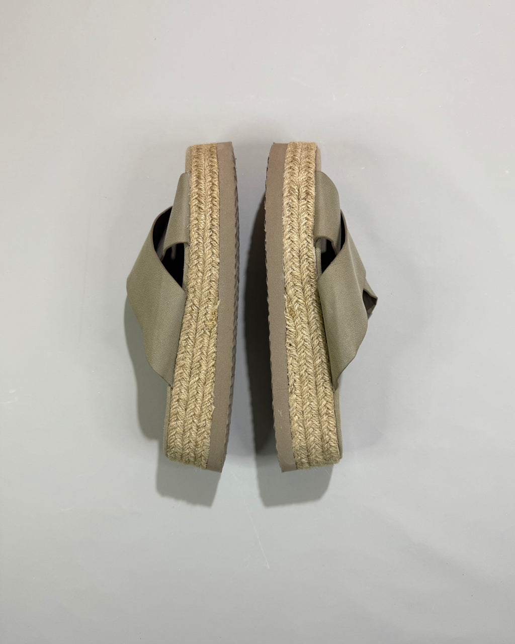 Women'secret Beige Espadrille Sandals Size 39