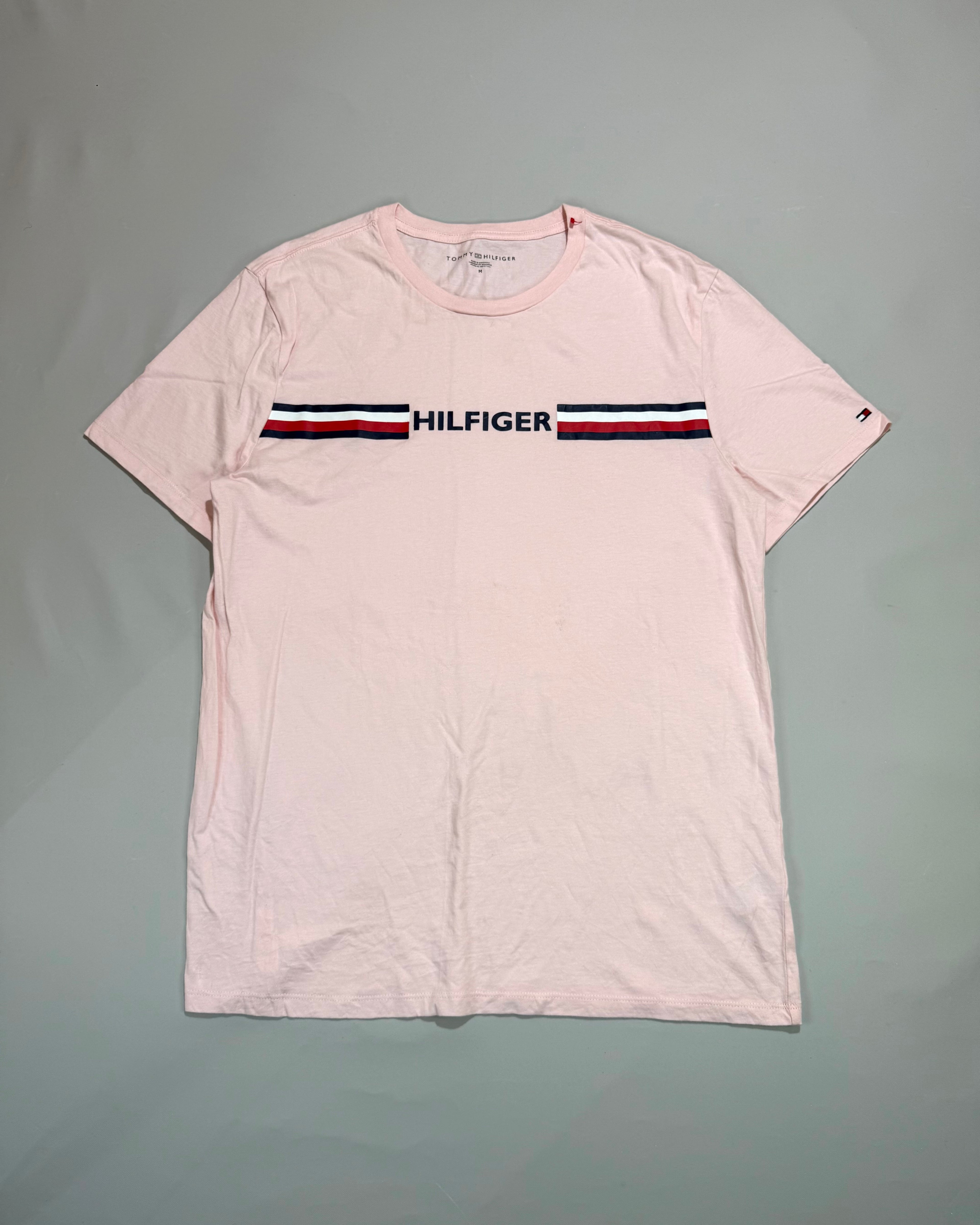 Tommy Hilfiger Pink T-Shirt Size M