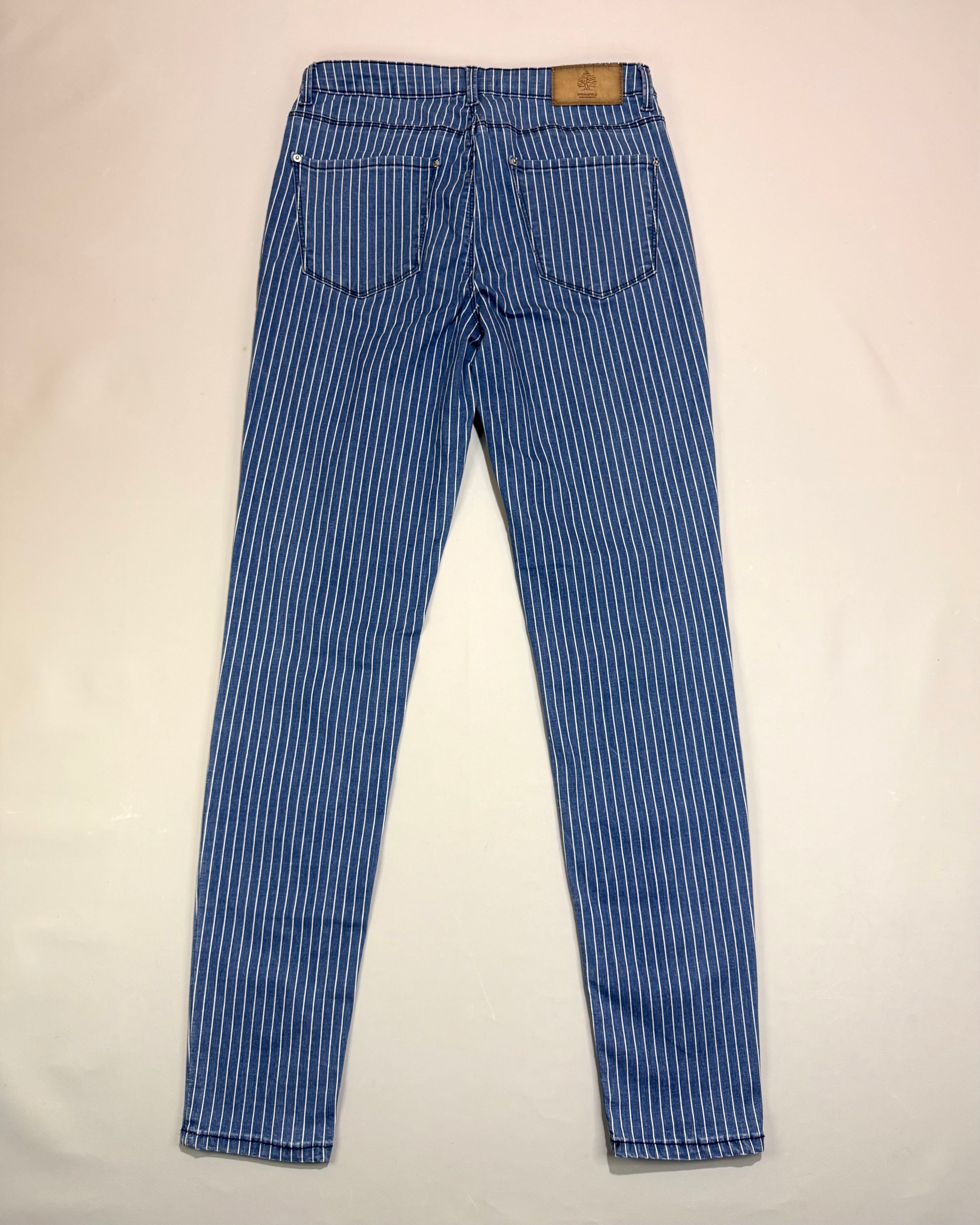 Springfield Blue Distressed Skinny Jeans Size XS