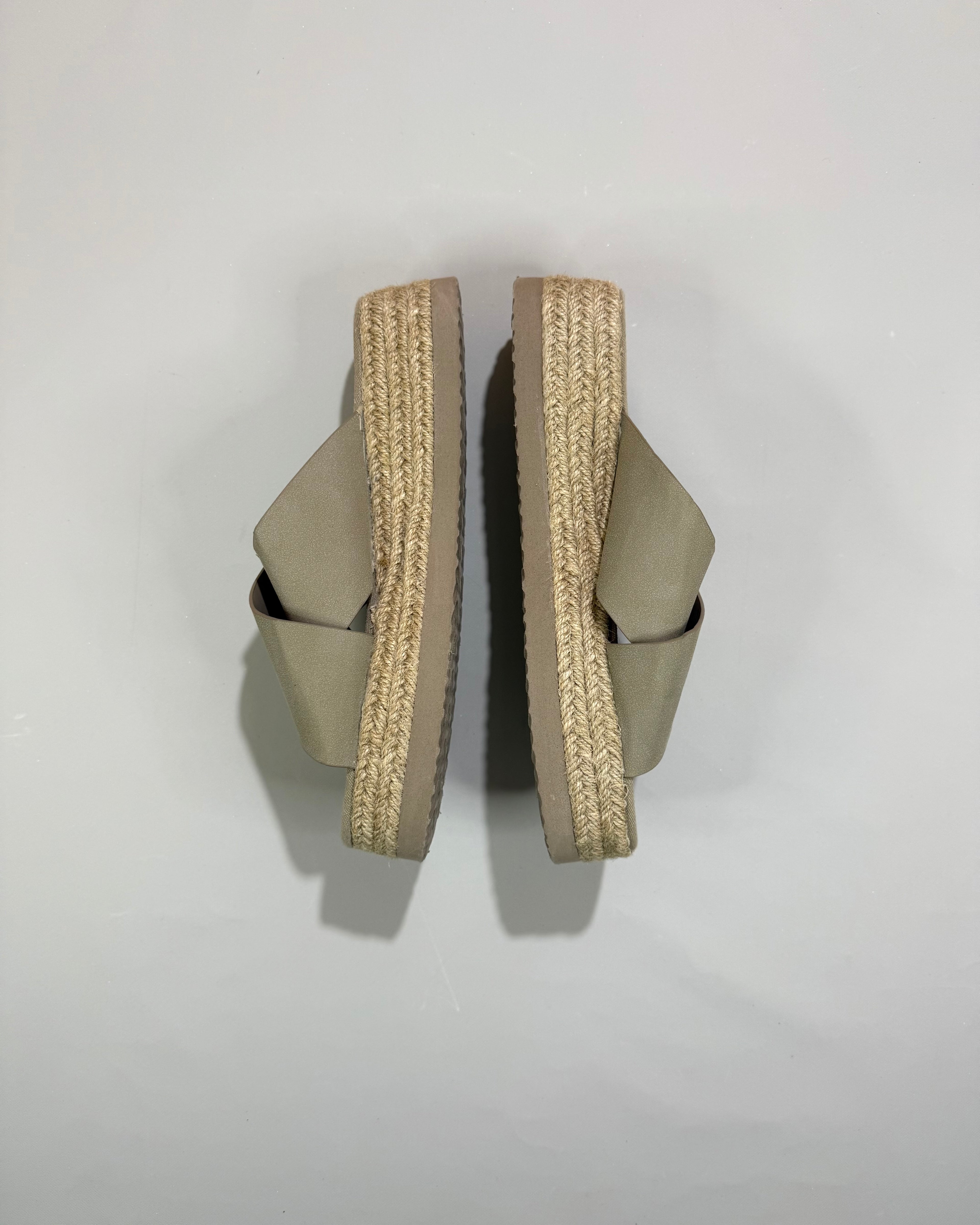 Women'secret Beige Espadrille Sandals Size 39
