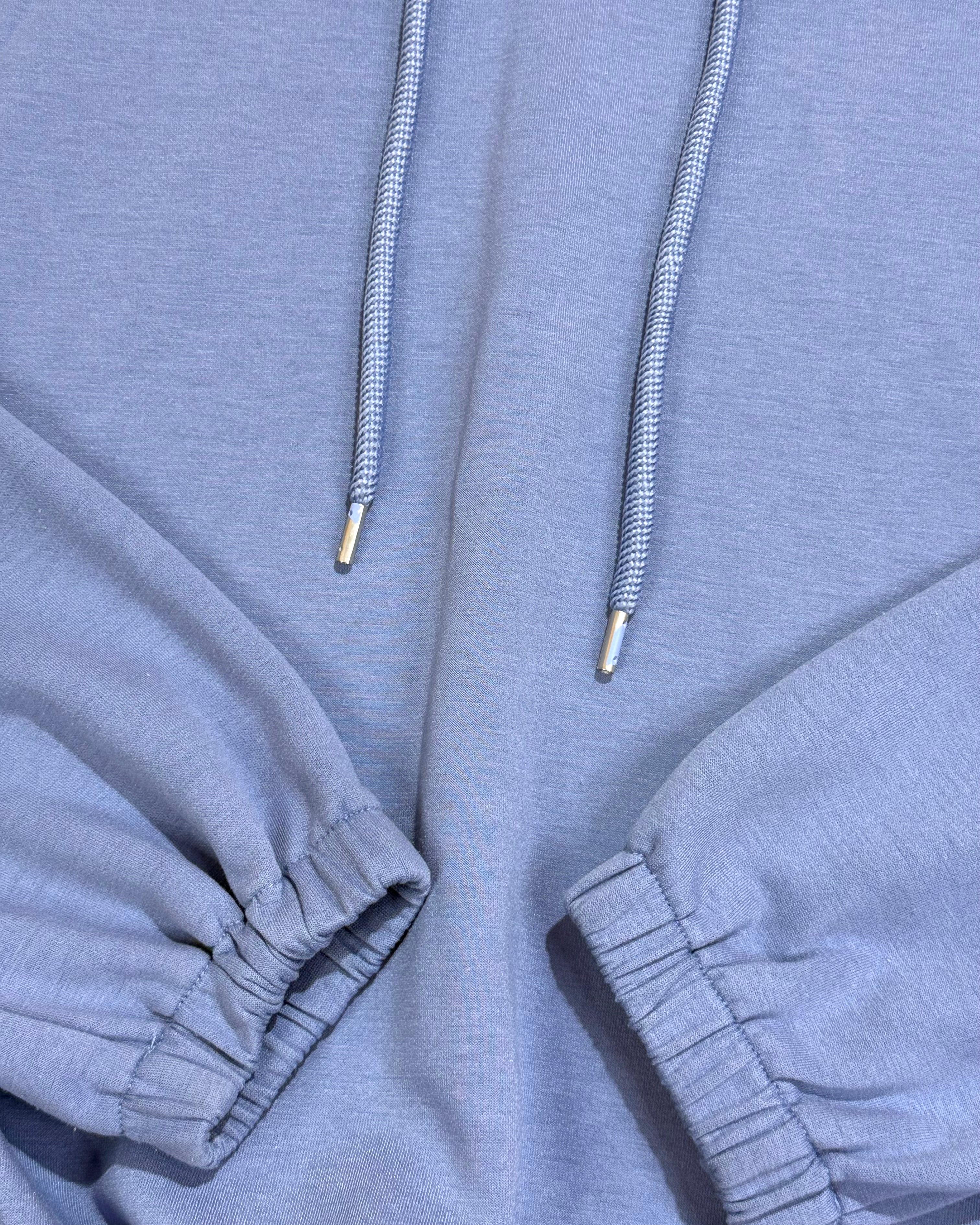 Tiffosi Vibrant Blue Hooded Sweater Size S