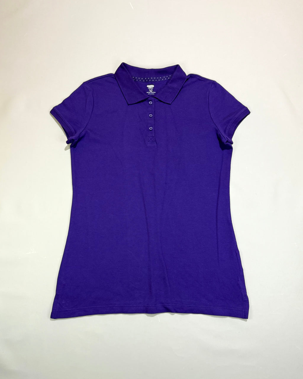 Old Navy Purple Classic Polo Shirt Size 14