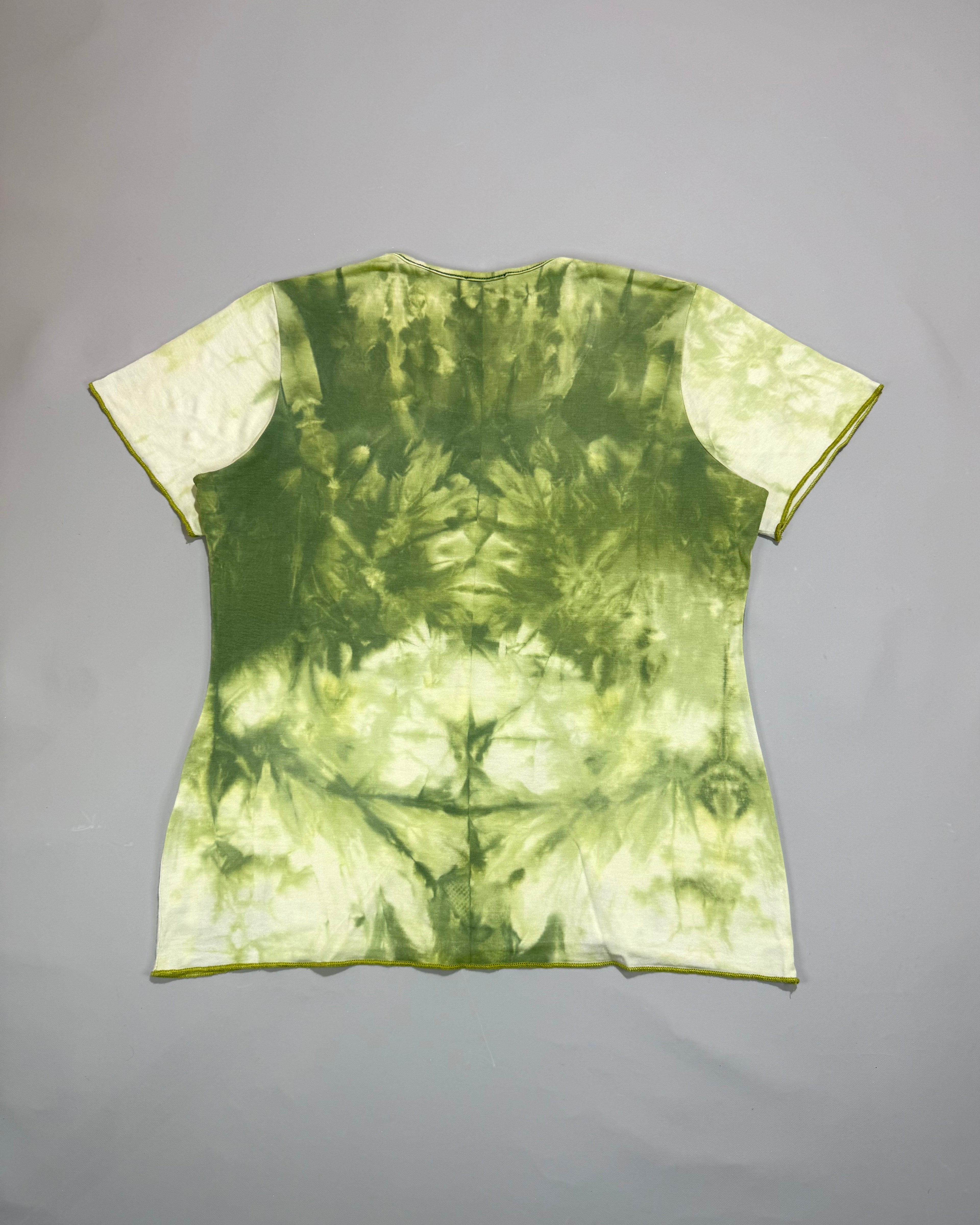 Tiffany Green and White T-shirt Size S