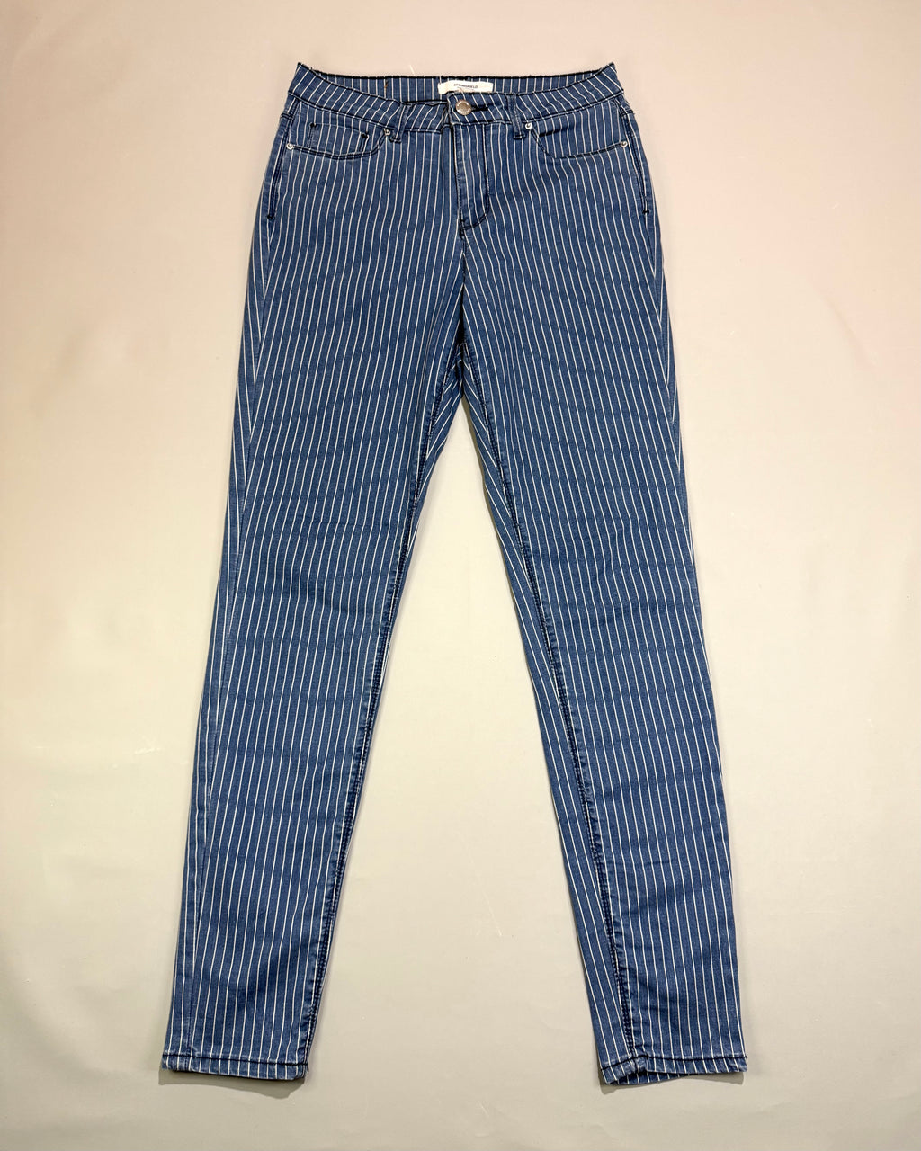 Springfield Blue Distressed Skinny Jeans Size XS