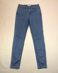 Springfield Blue Distressed Skinny Jeans Size XS