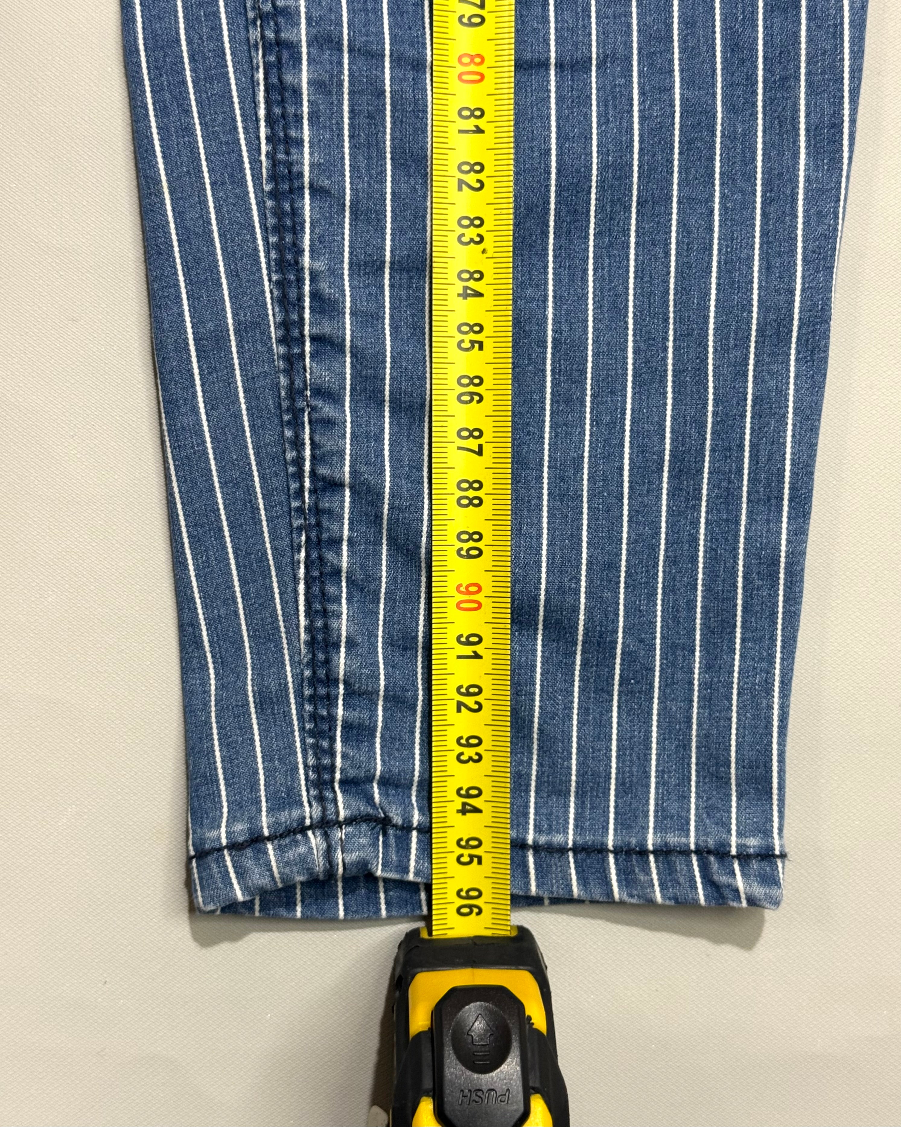 Springfield Blue Distressed Skinny Jeans Size XS