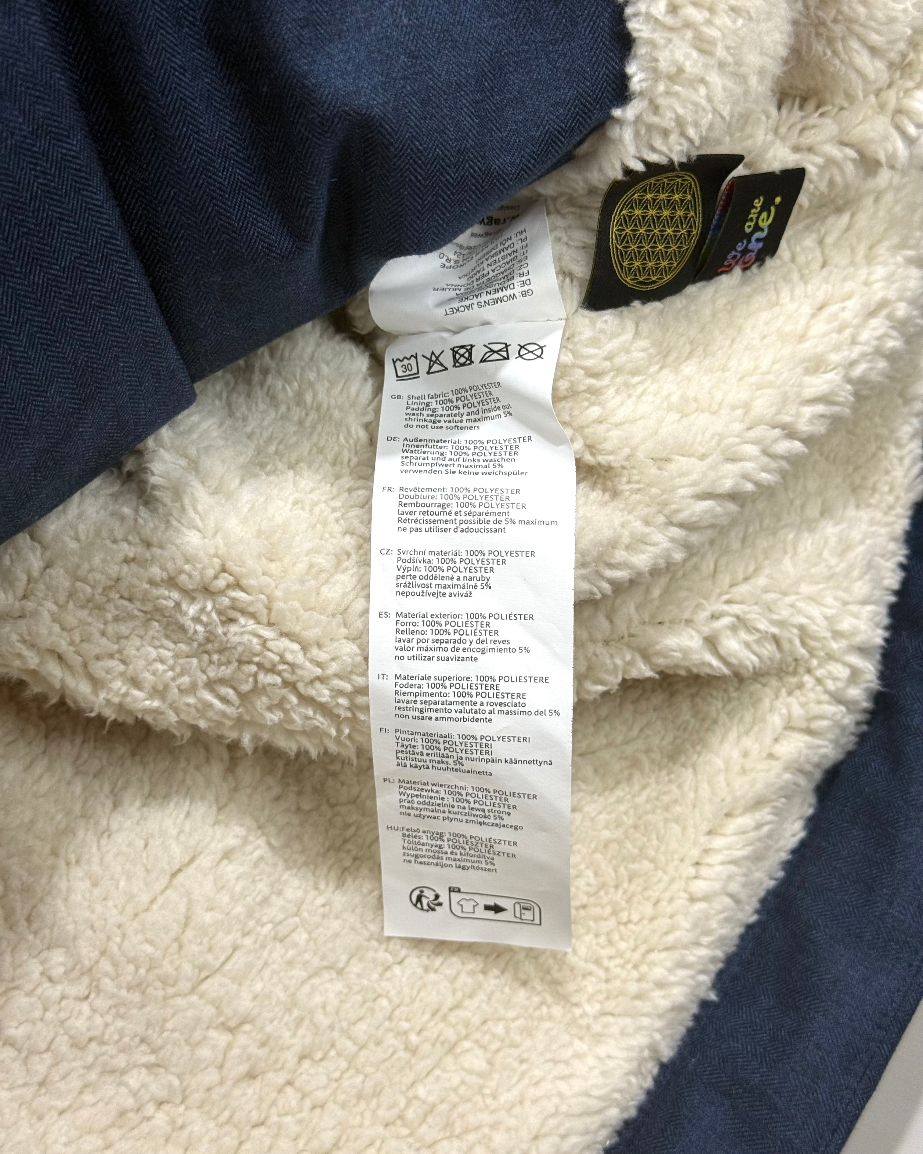 Ragwear Dark Blue Padded Outerwear Jacket Size S