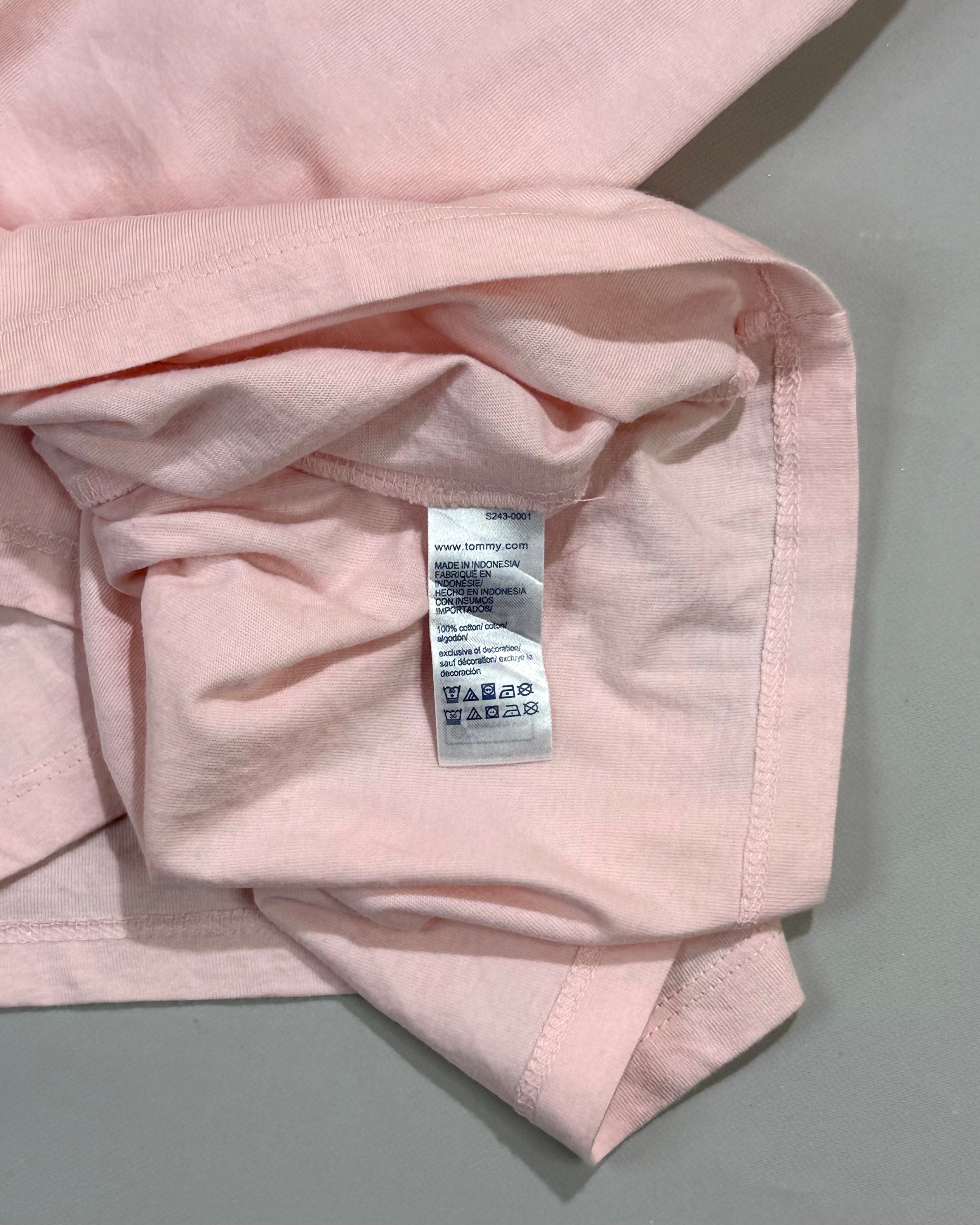 Tommy Hilfiger Pink T-Shirt Size M