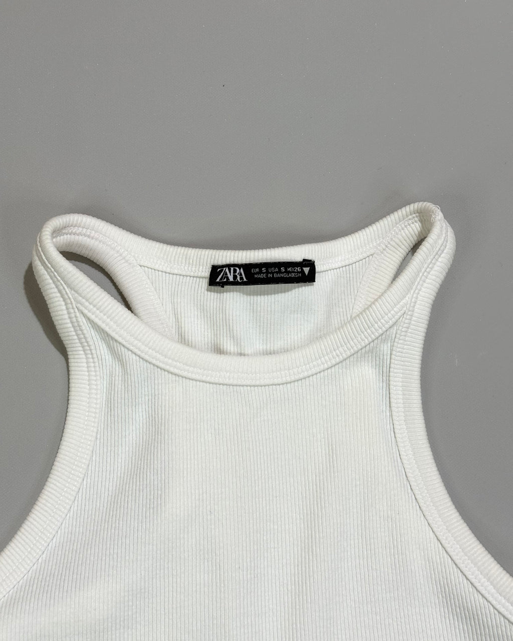 Zara White Minimalist Maxi Dress Size S