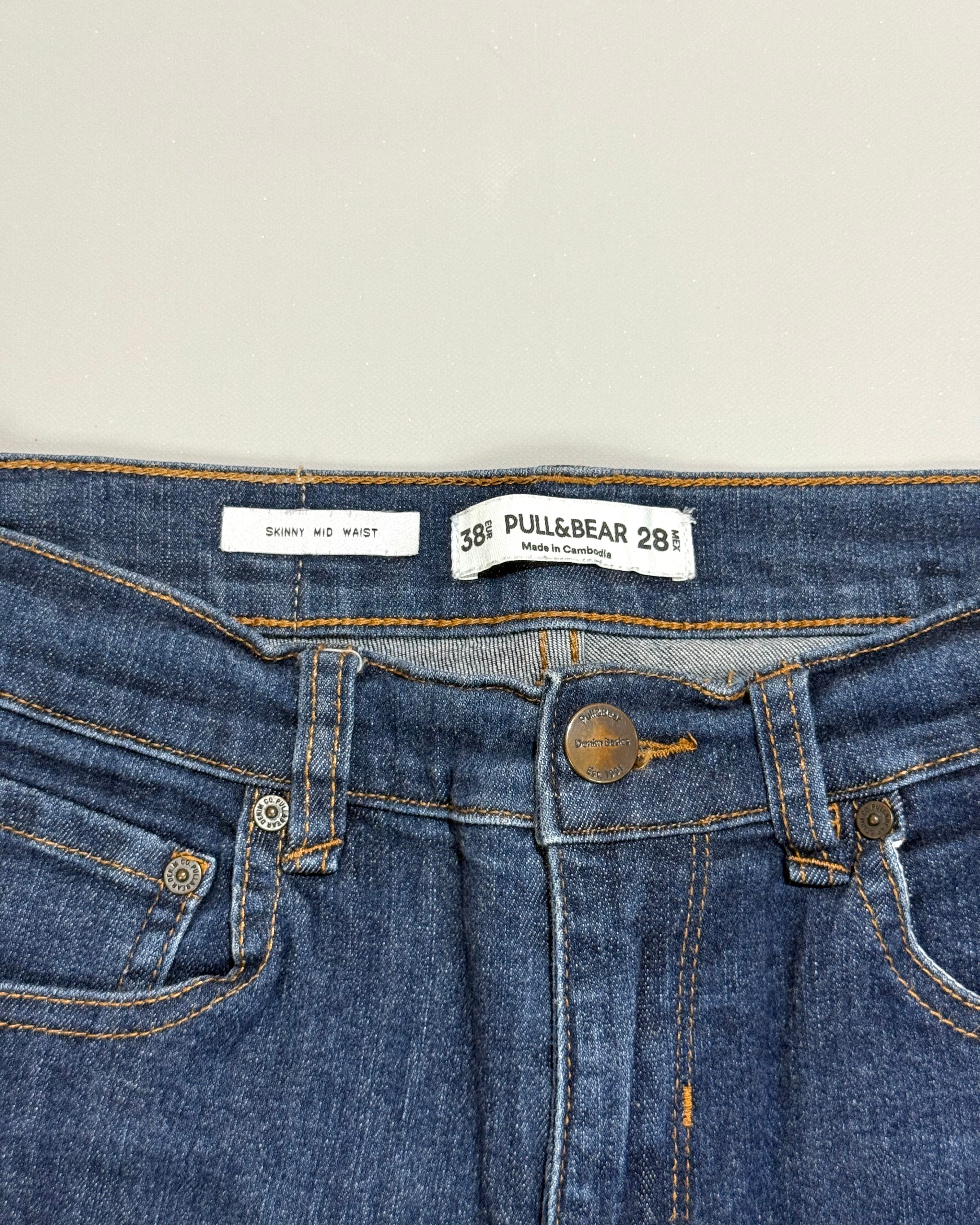 Pull & Bear Dark Blue Shorts S