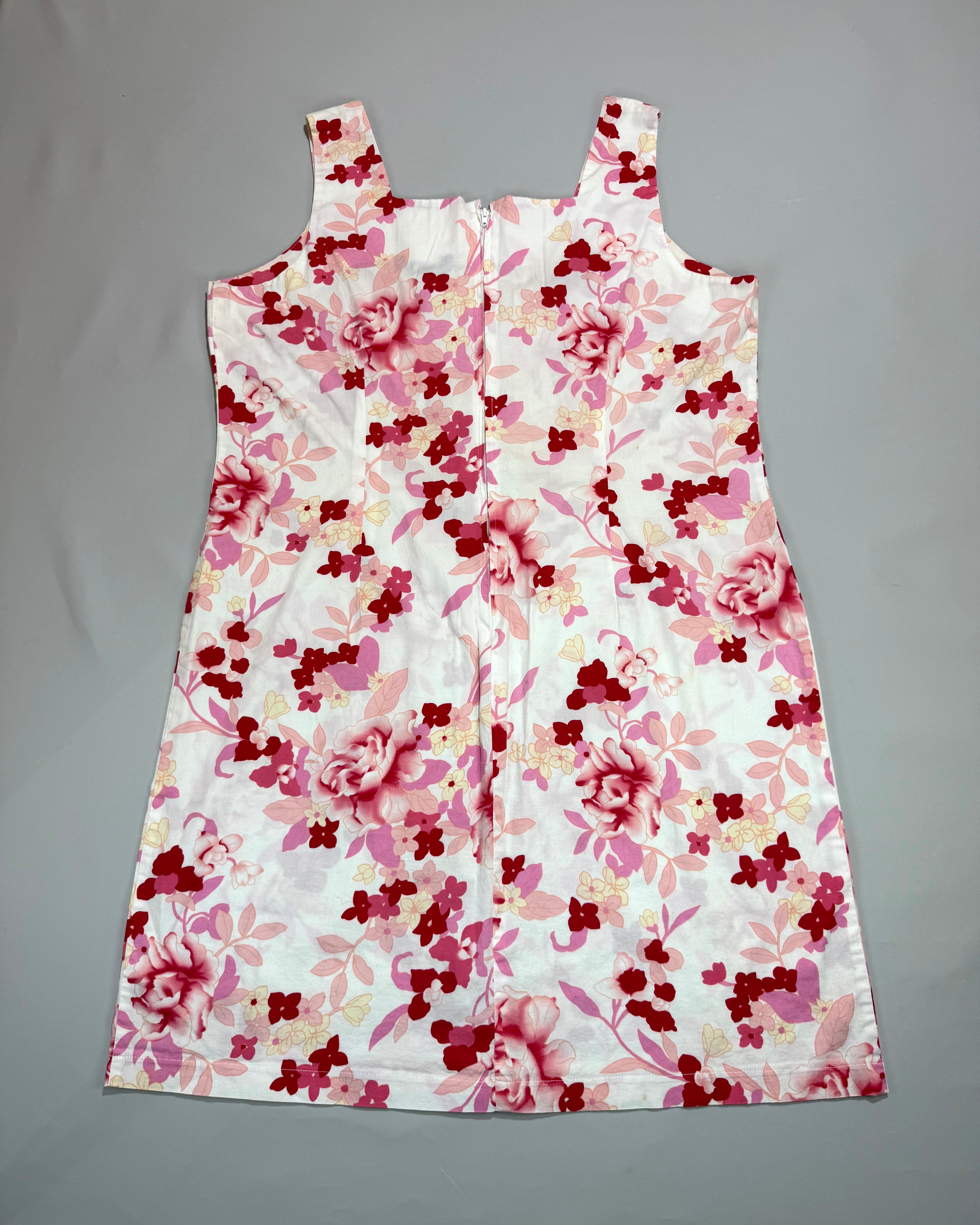 Reitmans Summer Dress White Pink Size M