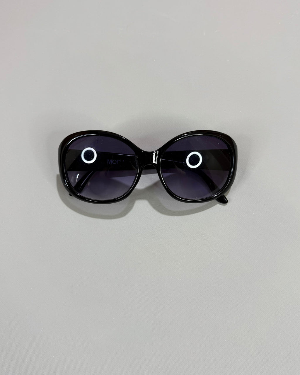 MODA Collection Black Sunglasses with Case and Cleaning Cloth
