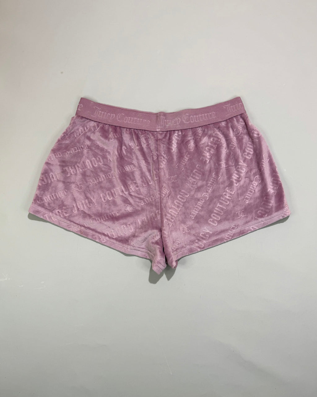 Juicy Couture Lilac Velvet Shorts Size S