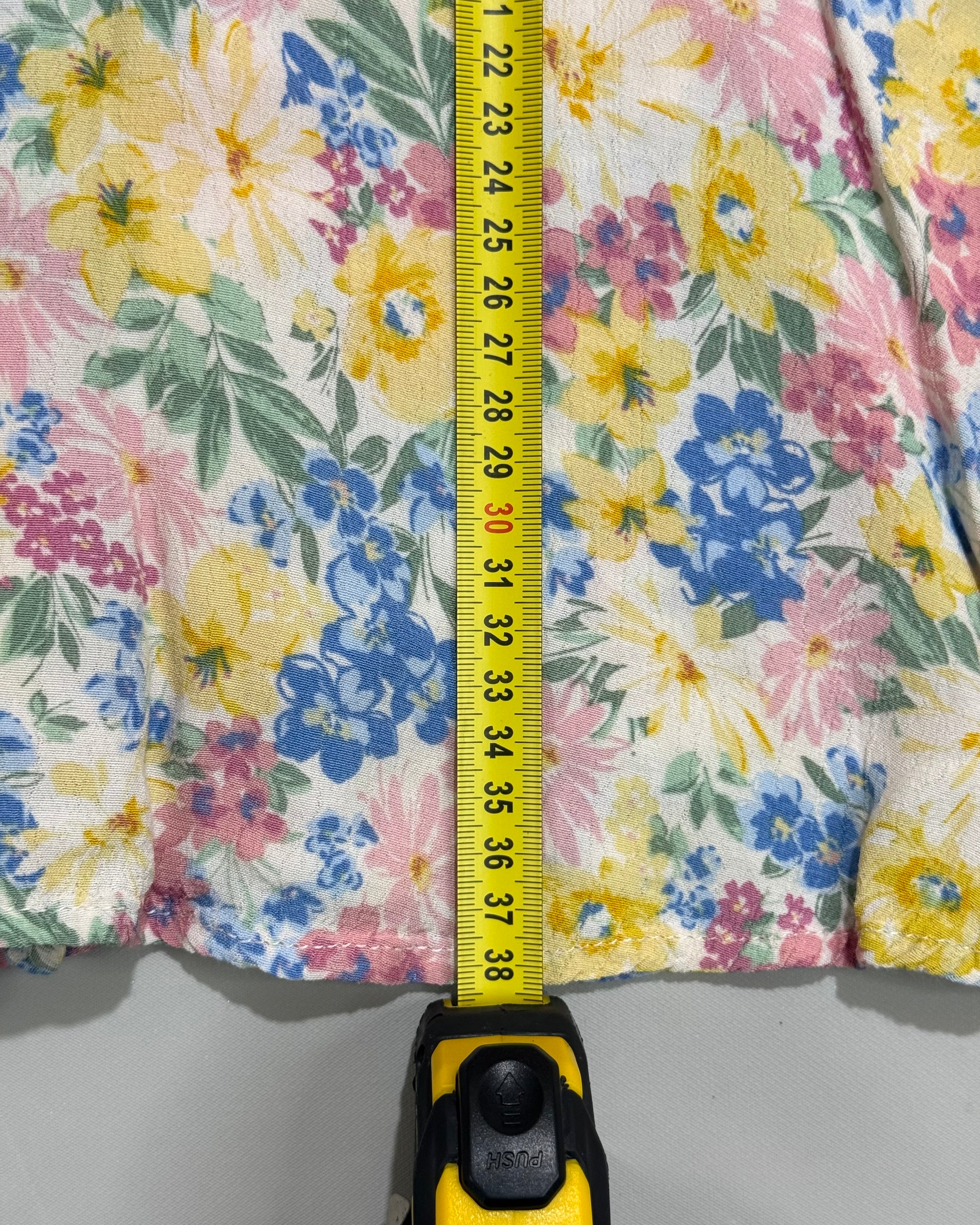 Stradivarius Floral Multicolor Mini Skirt Size S