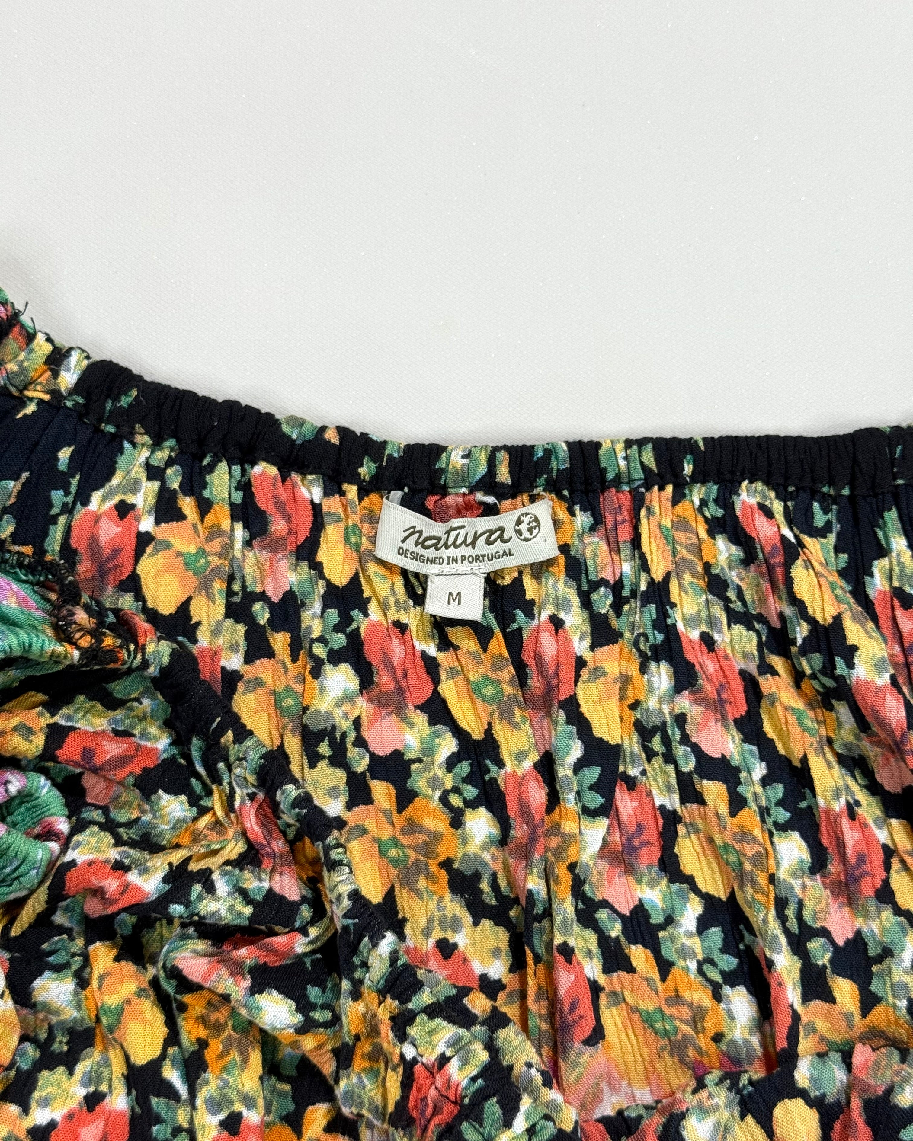 Natura Multicolored Summer Dress Size M
