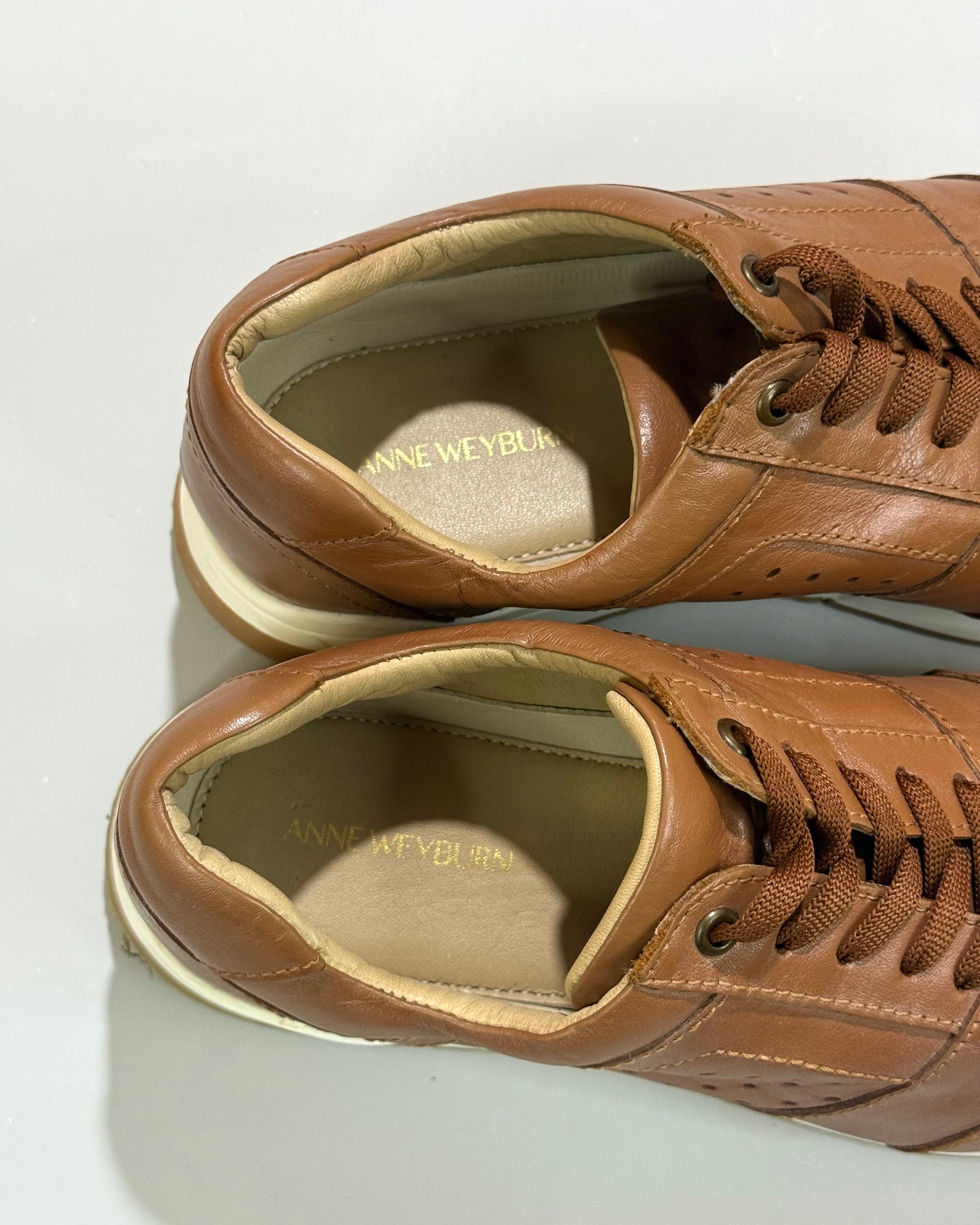 Anne Weyburn Brown Sneakers Size 40