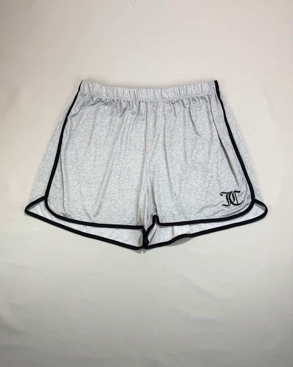 Juicy Couture Grey Embroidered Sports Shorts Size XXL