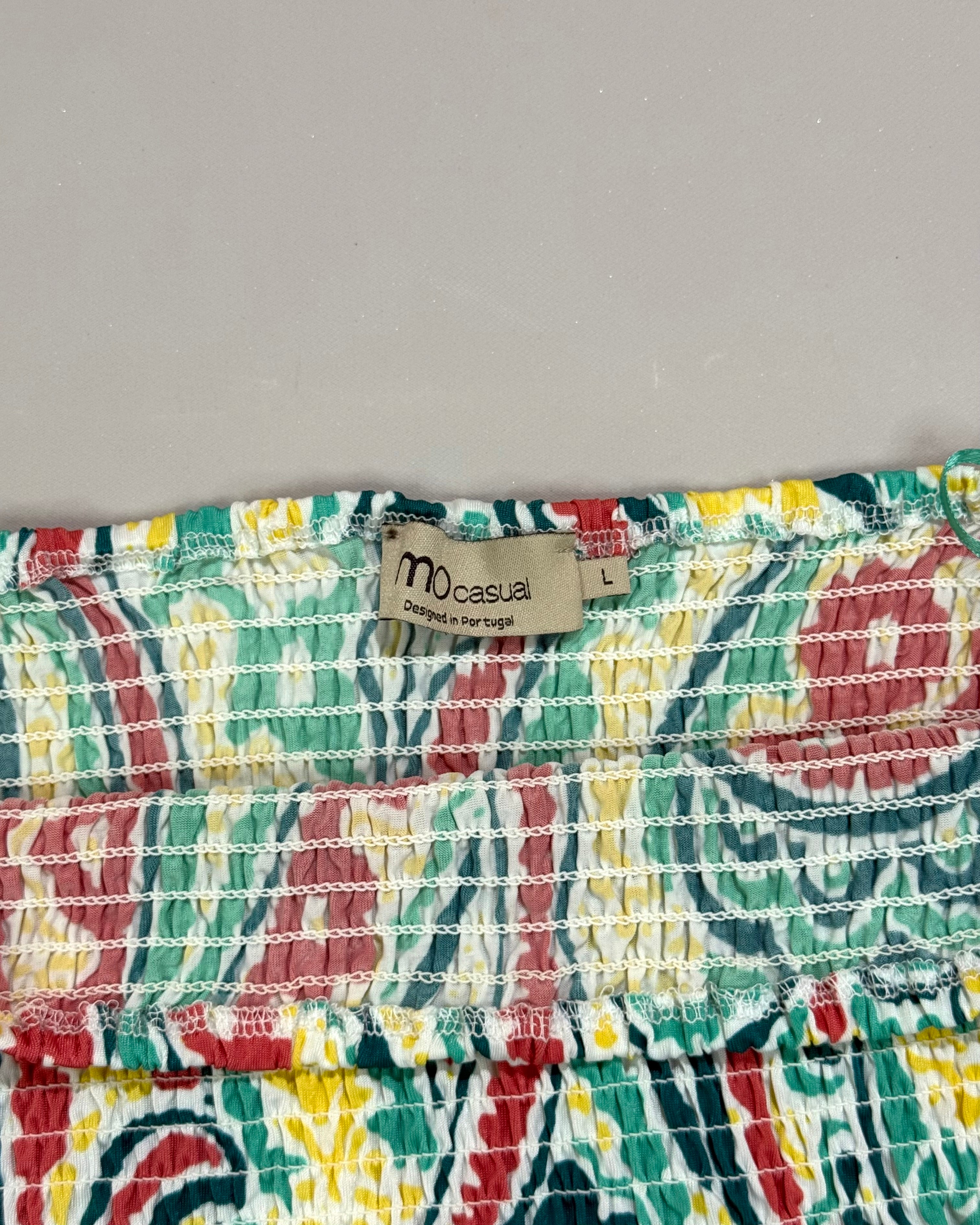 Modalfa Long Dress Paisley Pattern Multicolor Size L